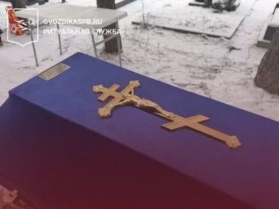 24.12.2025 года. Похороны на Кузьмоловском кладбище (новое место)