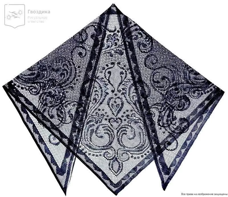 Косынка гипюровая