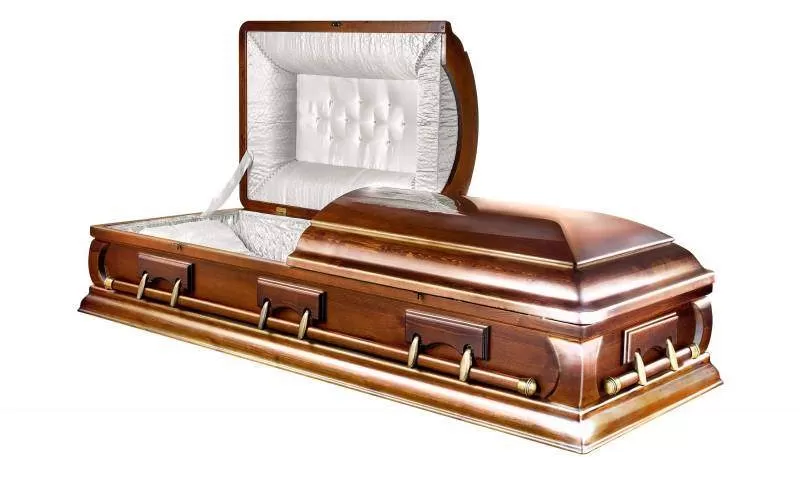 Гроб Торонто 210 глянцевый