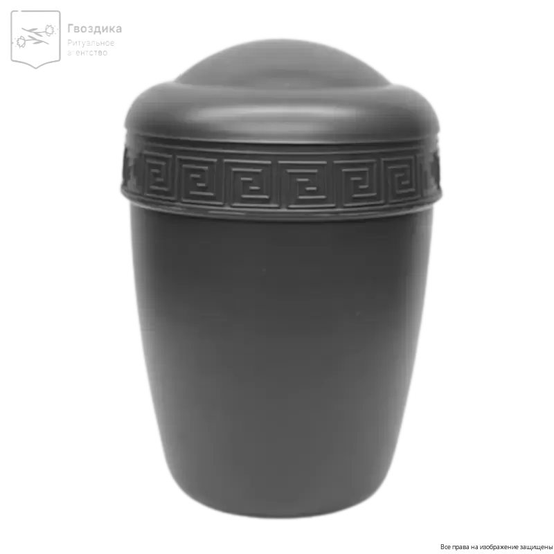 Урна пластиковая Серая