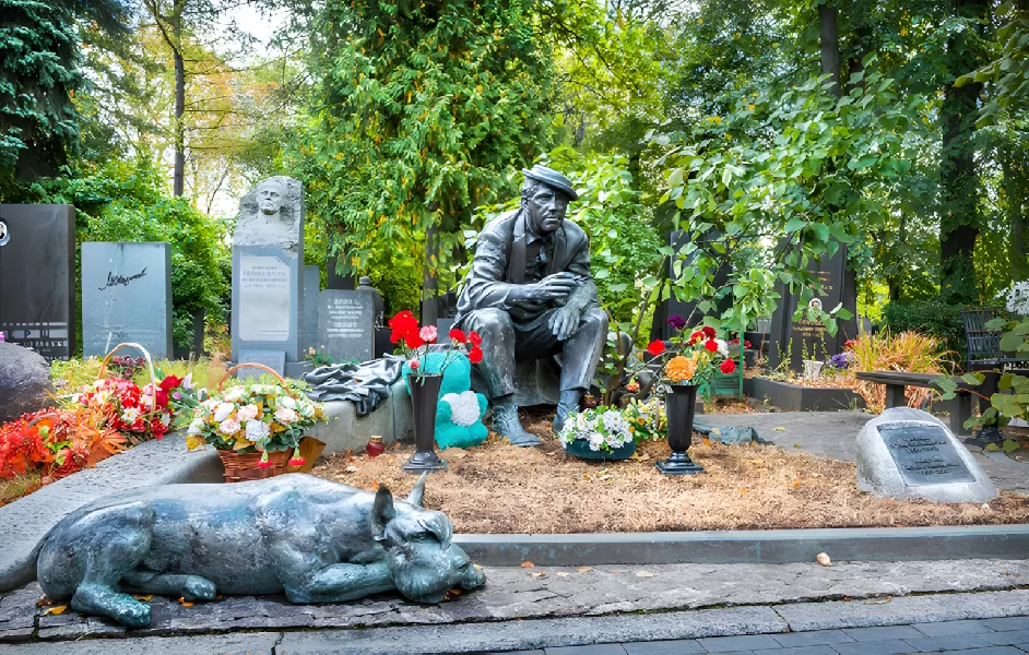 Похороны на Новодевичьем кладбище