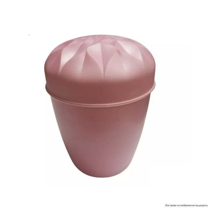 Урна пластиковая Лотос Розовая