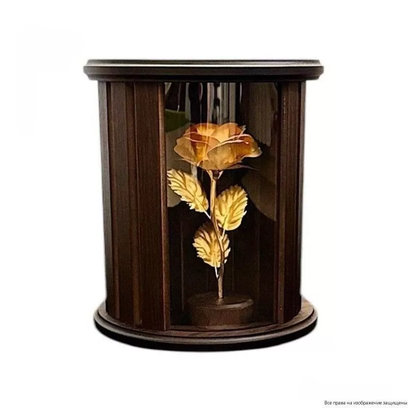 Урна деревянная Роза