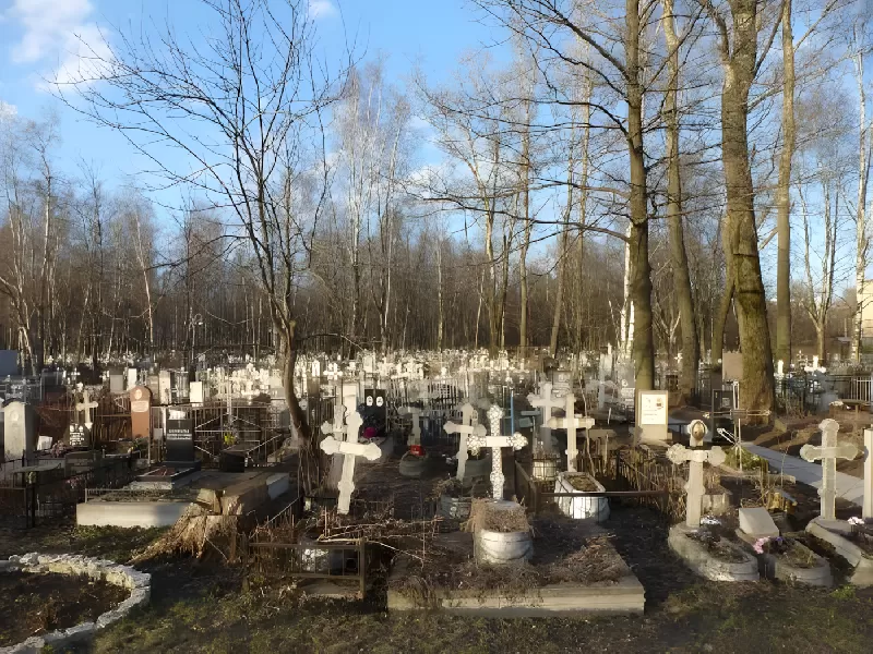 Похороны на Киновеевском кладбище