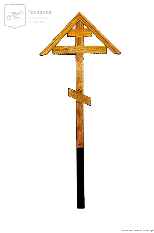 Крест дуб КД43 с крышкой 210 см