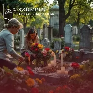 Украшение места захоронения