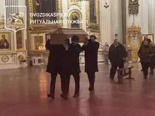 18.12.2025 года. Кремация с отпеванием в Троицком соборе