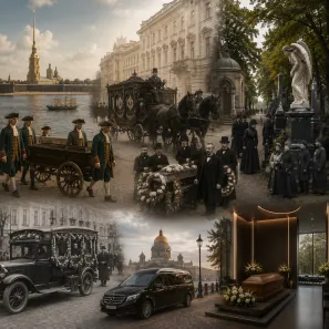 История похоронного дела в Петербурге: от Петра I до наших дней