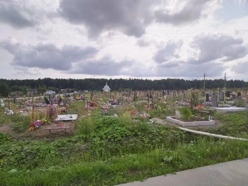 Похороны на Новом Колпинском городском кладбище