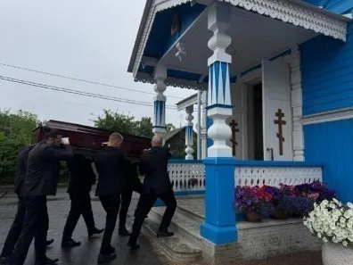 15.08.2026 года. Похороны на Иоановском кладбище (Ломоносовский район)