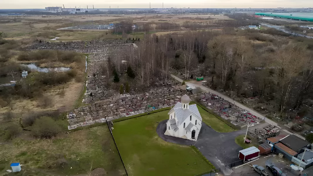 Похороны на кладбище Московская Славянка