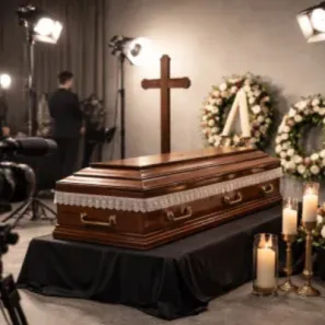 Аренда гроба и ритуальных принадлежностей для киносъемок в Санкт-Петербурге