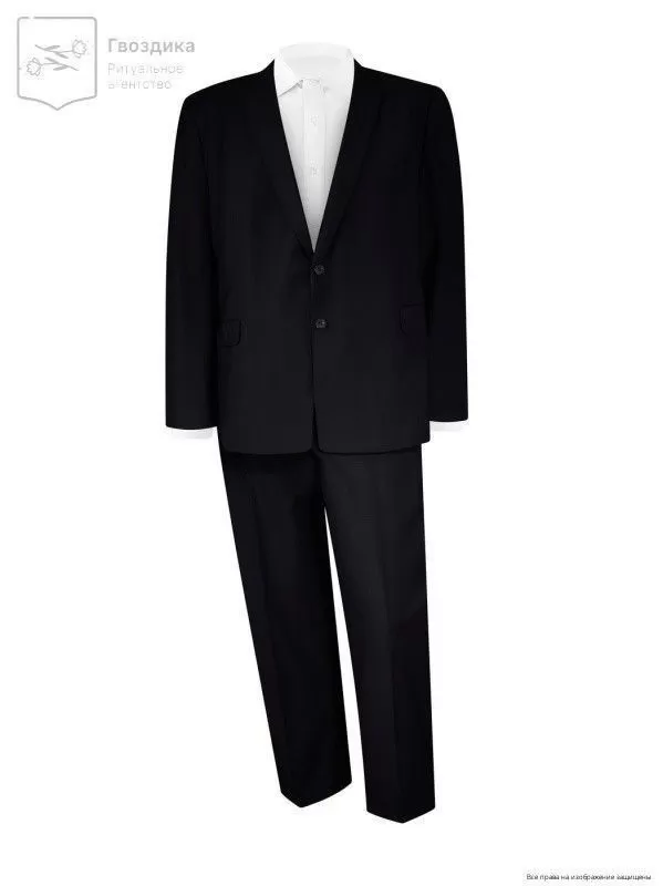 Костюм мужской черный Люкс