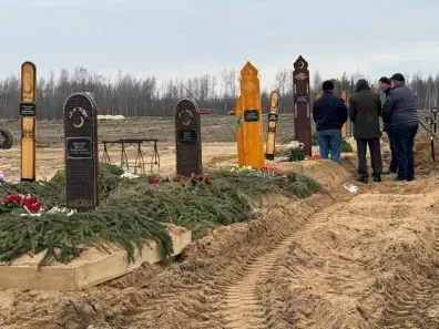 19.03.2026 года. Похороны на Южном кладбище (мусульманские похороны)