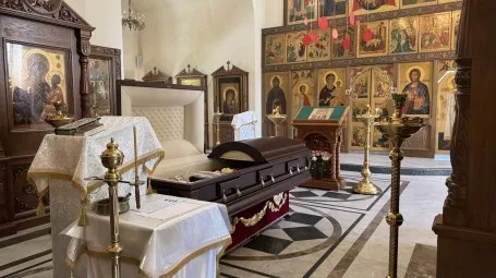  23.05.2026 года. Кремация с отпеванием в Церкви Георгия Победоносца