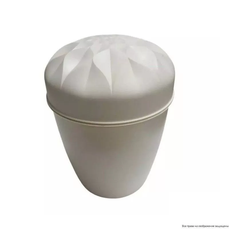 Урна пластиковая Лотос Слоновой кости