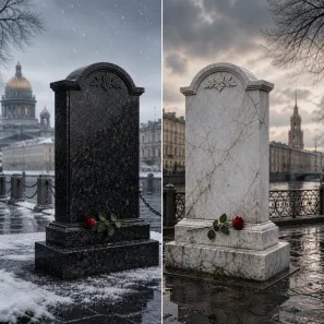Гранит vs Мрамор: честное сравнение долговечности в условиях петербургского климата