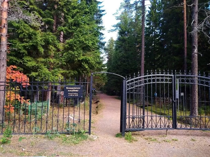 Похороны на Комаровском кладбище