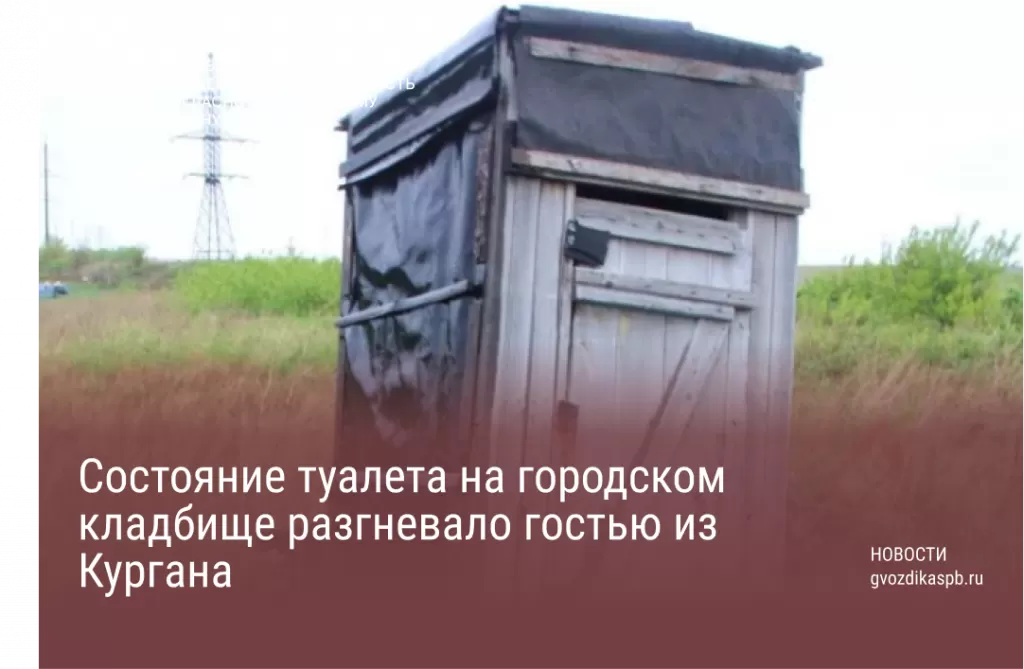 Жительница города Курган поделилась своим опытом посещения городского кладбища в Гае