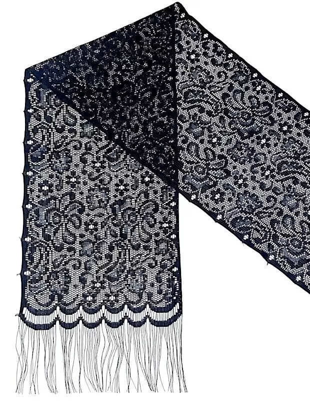 Шарф женский гипюровый