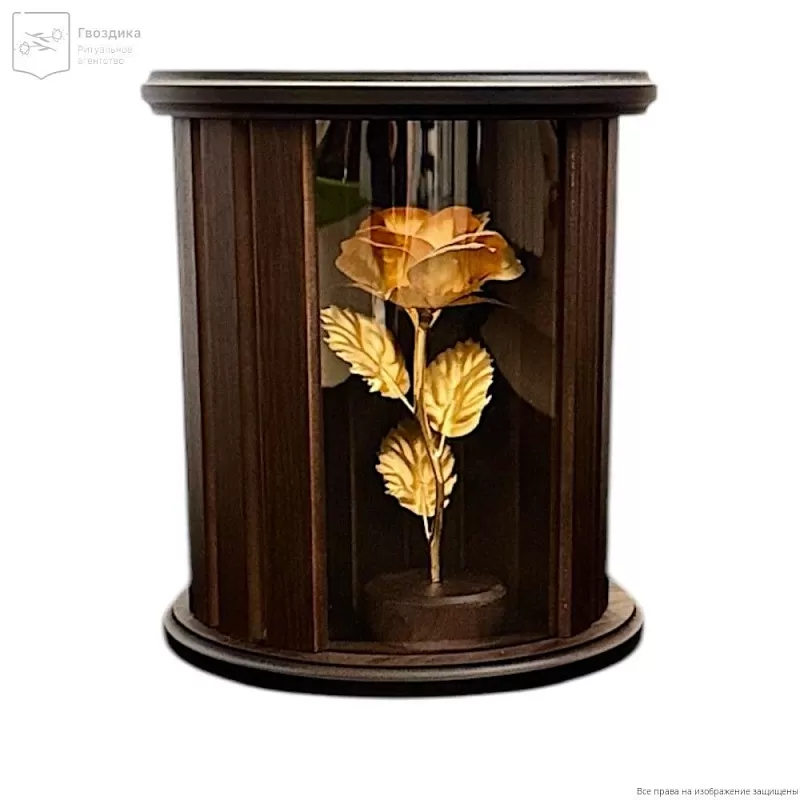 Урна деревянная Роза