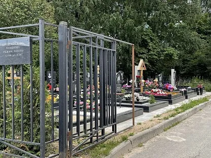 Шушарское кладбище в Санкт-Петербурге