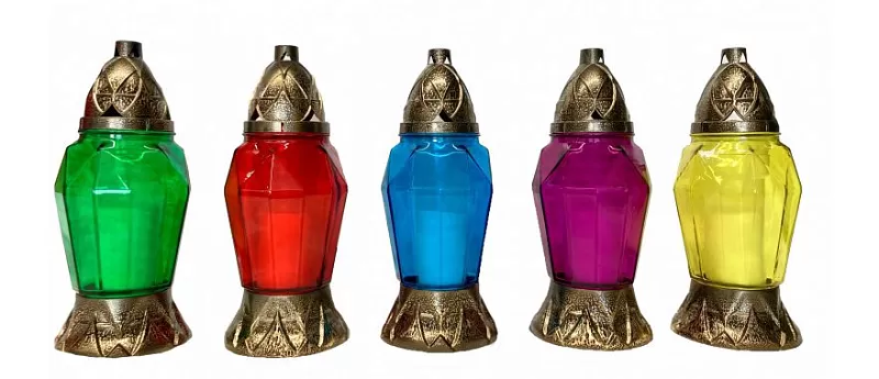 Лампада неугасаемая Кристалл D536 (цвет в ассортименте)