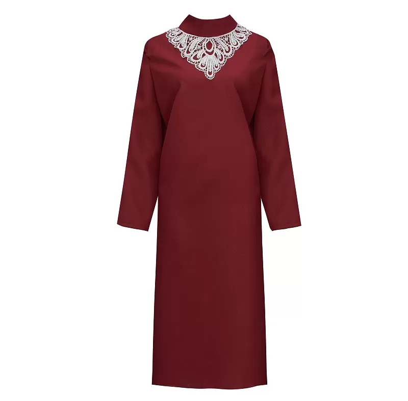 Платье Ленинградское бордовое