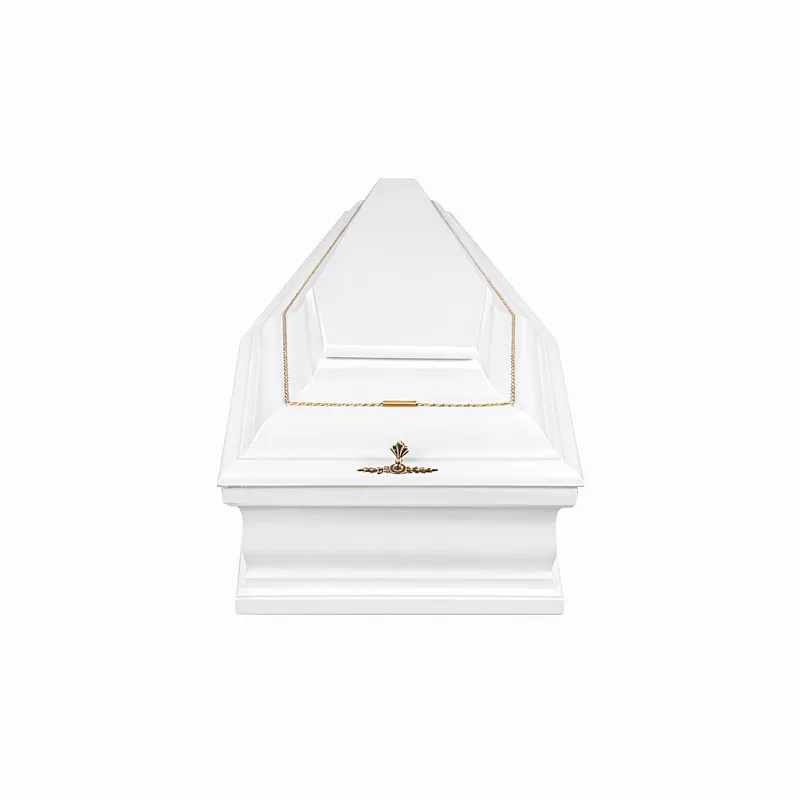 Гроб Канзас белый