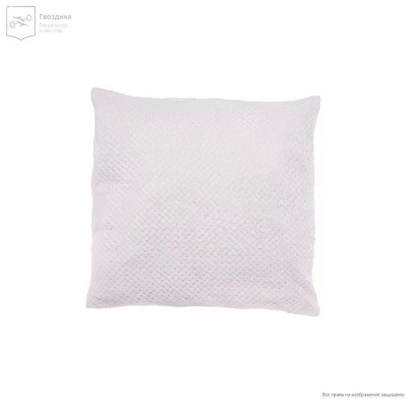 Подушка в гроб бархатная