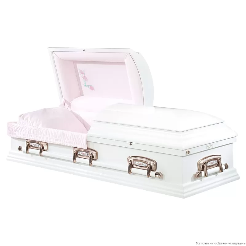 Гроб WHITE ROSE PC