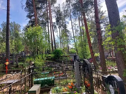 Сестрорецкое кладбище в Санкт-Петербурге