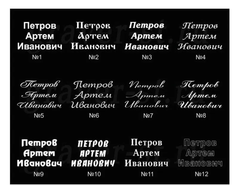 Плита в нишу колумбария из гранита