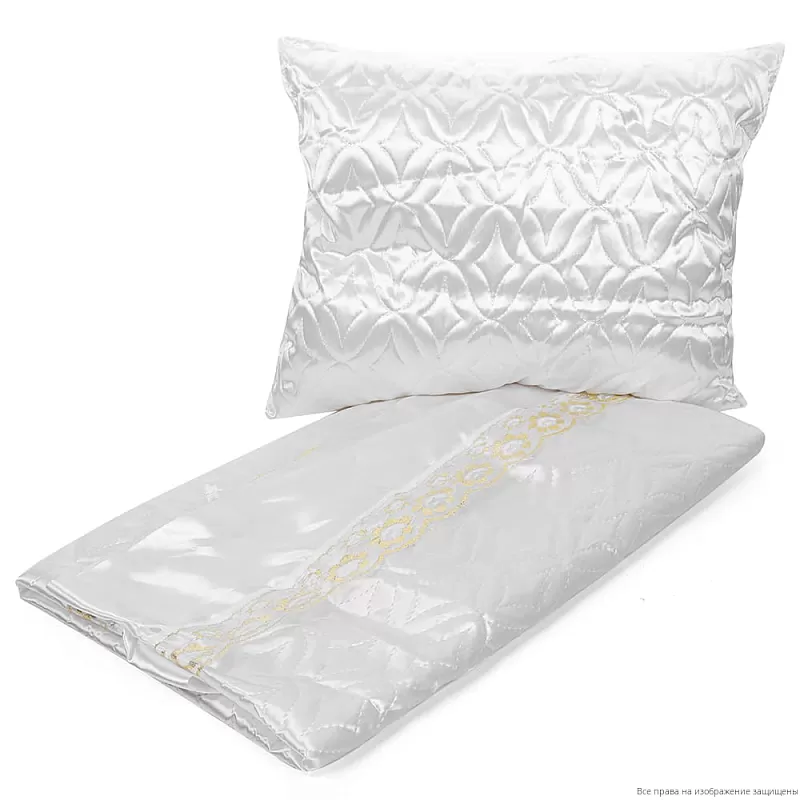 Комплект в гроб София белый