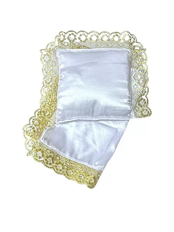 Комплект в гроб детский (Атлас) золото