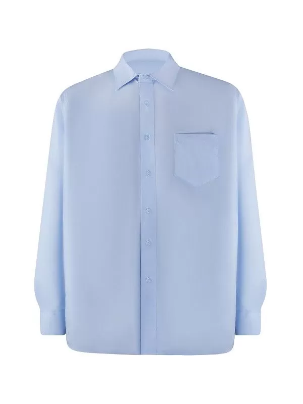 Рубашка мужская с длинным рукавом