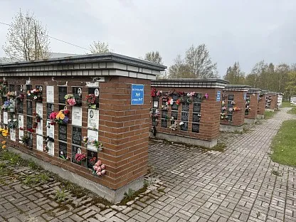 Кладбище Колумбарий крематория и «Поле памяти» в Санкт-Петербурге