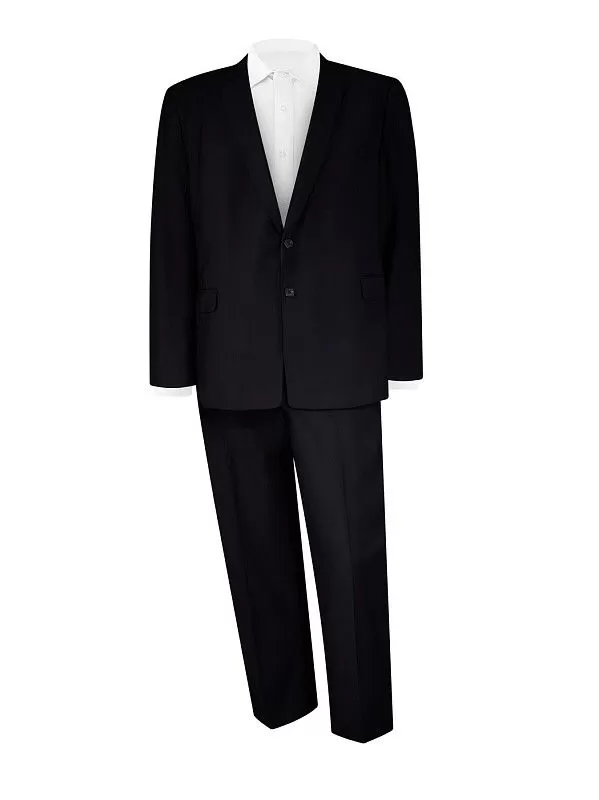Костюм мужской двойка "Люкс" черный