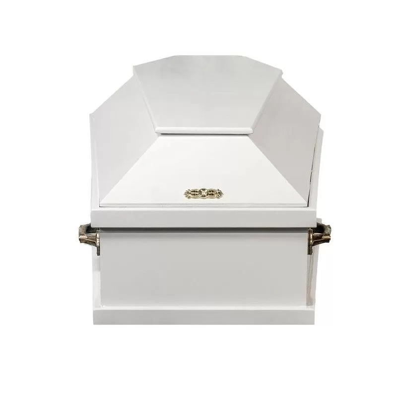 Гроб Новый (глянцевый) белый