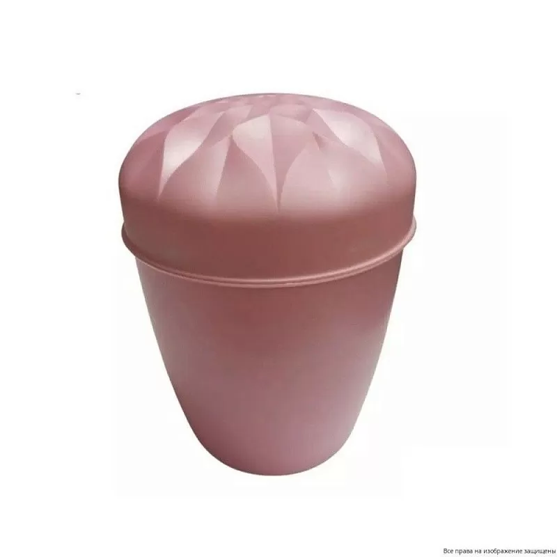 Урна пластиковая Лотос Розовая