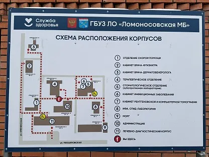 Морг по адресу: г. Ломоносов, ул. Еленинская, д.13