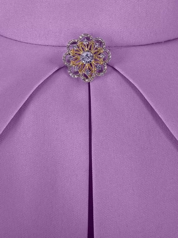 Платье женское с брошью