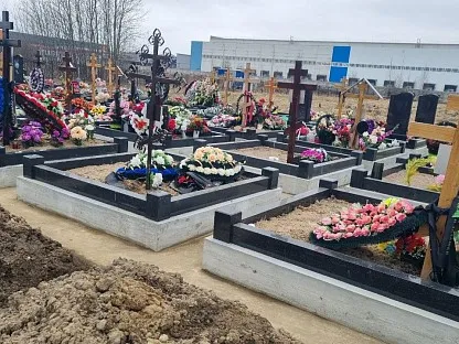 Шушарское кладбище в Санкт-Петербурге
