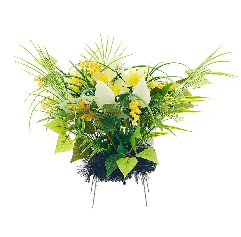 Изделие Полянка (тюльпаны, нарциссы, мимоза) РИ044