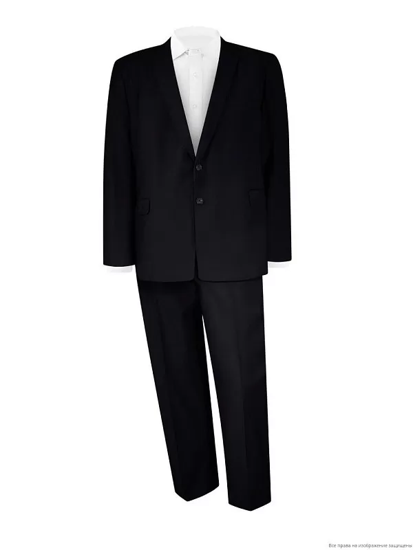 Костюм мужской черный Люкс