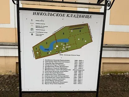 Никольское кладбище в Санкт-Петербурге