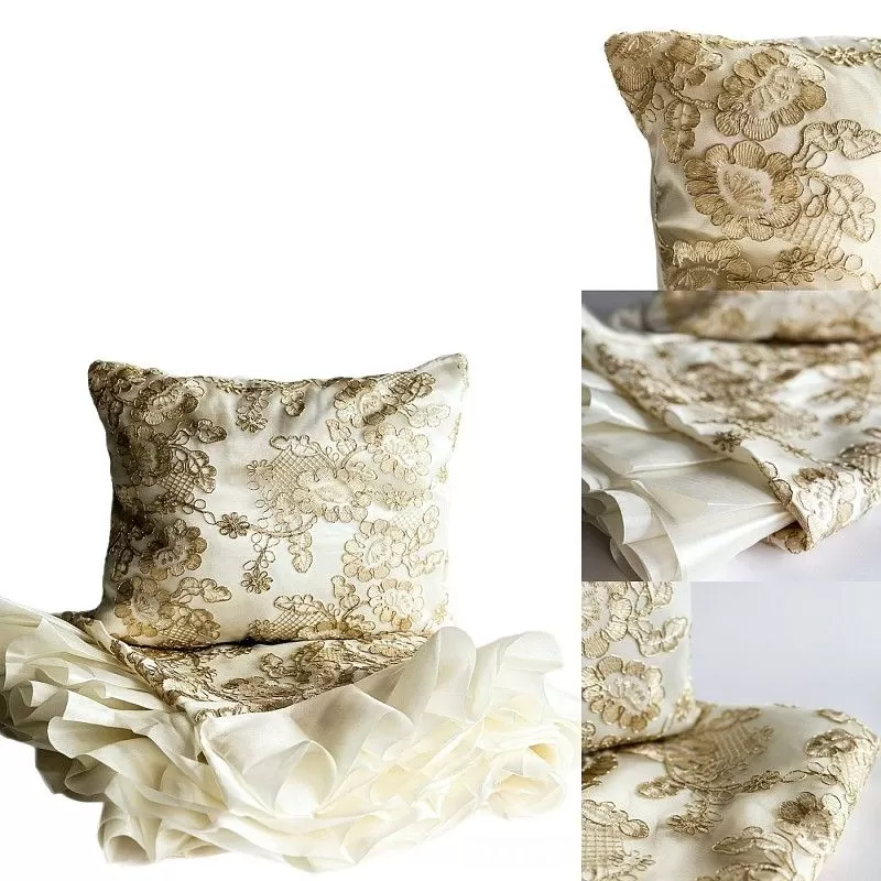 Комплект в гроб София золото