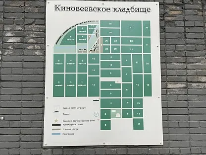 Киновеевское кладбище в Санкт-Петербурге