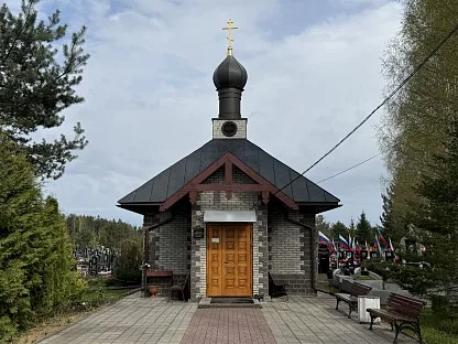 Муринское кладбище в г.п. Мурино Ленинградской области