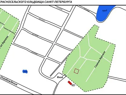 Красносельское кладбище в Санкт-Петербурге